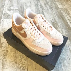 nike air force 1 low premium washed coral